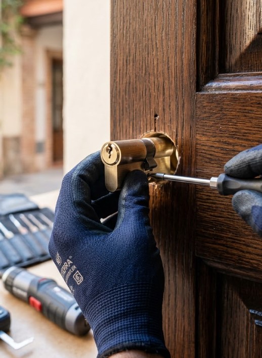 Servicio de cerrajeros 24 horas y apertura de puertas de forma urgente en La Clota, Barcelona